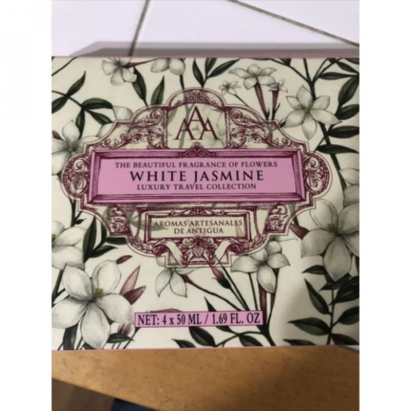 Aromas Artesanales De Antigua AAA White Jasmine Travel Collection Gift Set