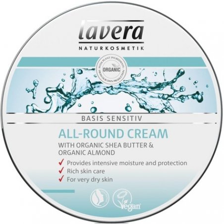 Lavera All-Round Cream 150ml Shea Butter and Almond Oil