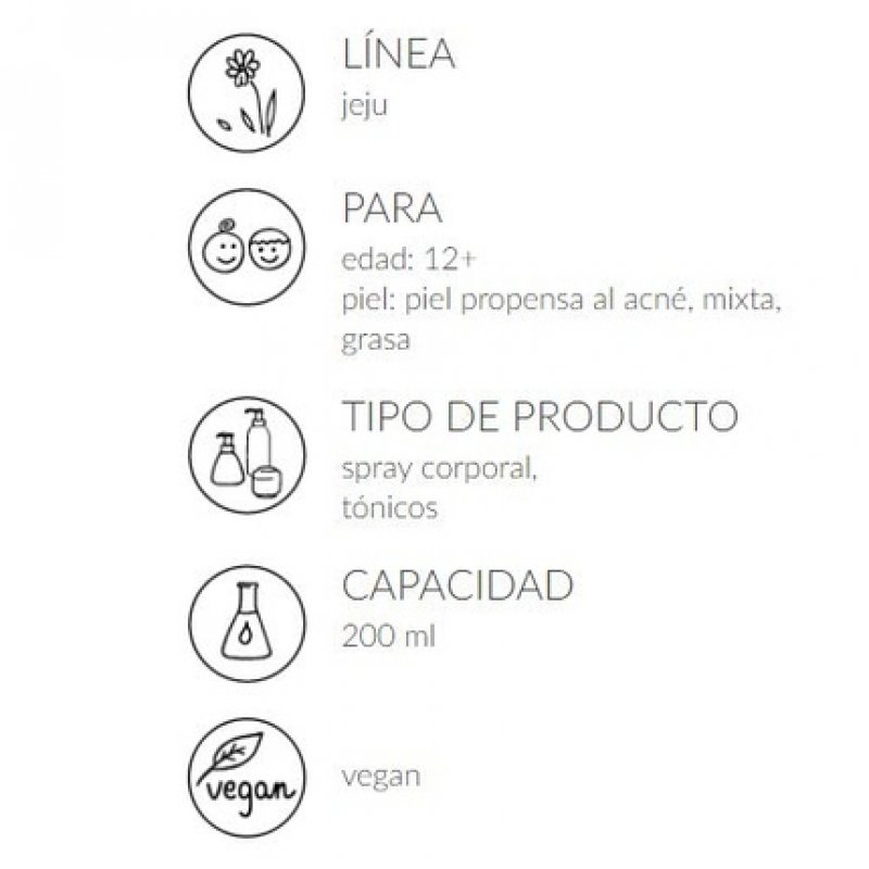 Jeju Facial Tonic 200ml