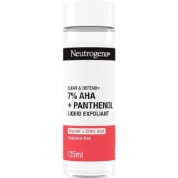 Neutrogena Clear & Defend Liquid Exfoliant with AHA and Panthenol