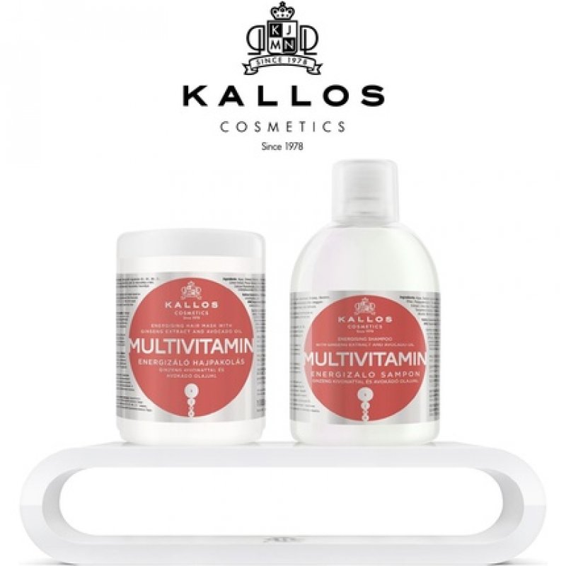 Kallos KJMN Multivitamin Energizing Hair Mask with Ginseng Extract and Avocado Oil 1000ml