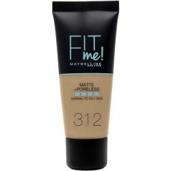 Maybelline Fit Me Matte Poreless 312 Golden Foundation Tube 30ml