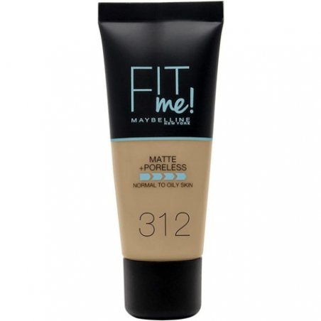 Maybelline Fit Me Matte Poreless 312 Golden Foundation Tube 30ml