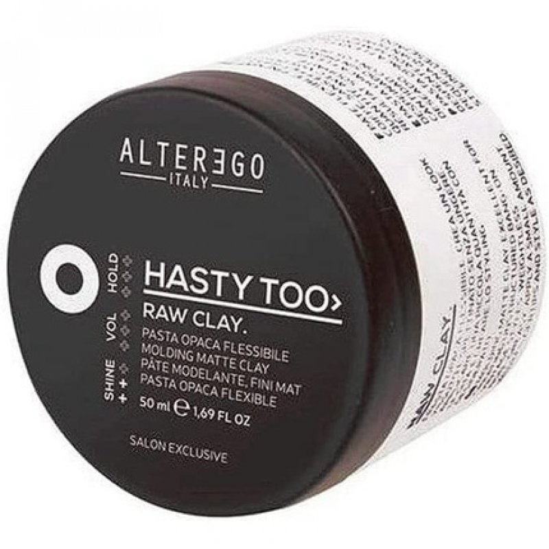 AlterEgo Hasty Too Raw Clay Flexible Matte Paste 50ml
