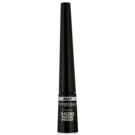 Deborah Milano 24ore Waterproof crayon contour des yeux 2,9 g Liquide Black mat