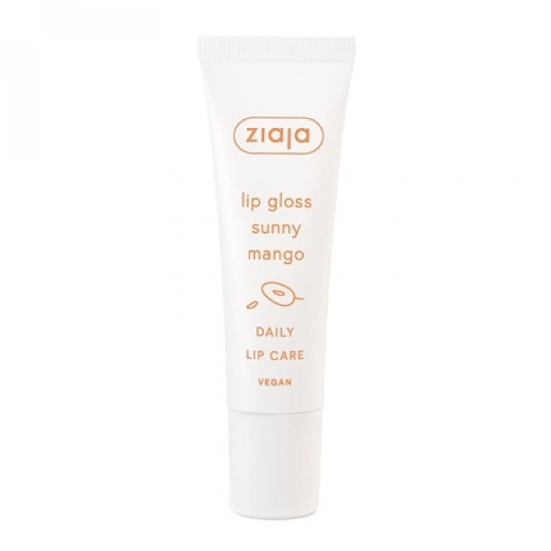 Sunny Mango Lip Gloss Lip Balm Ziaja