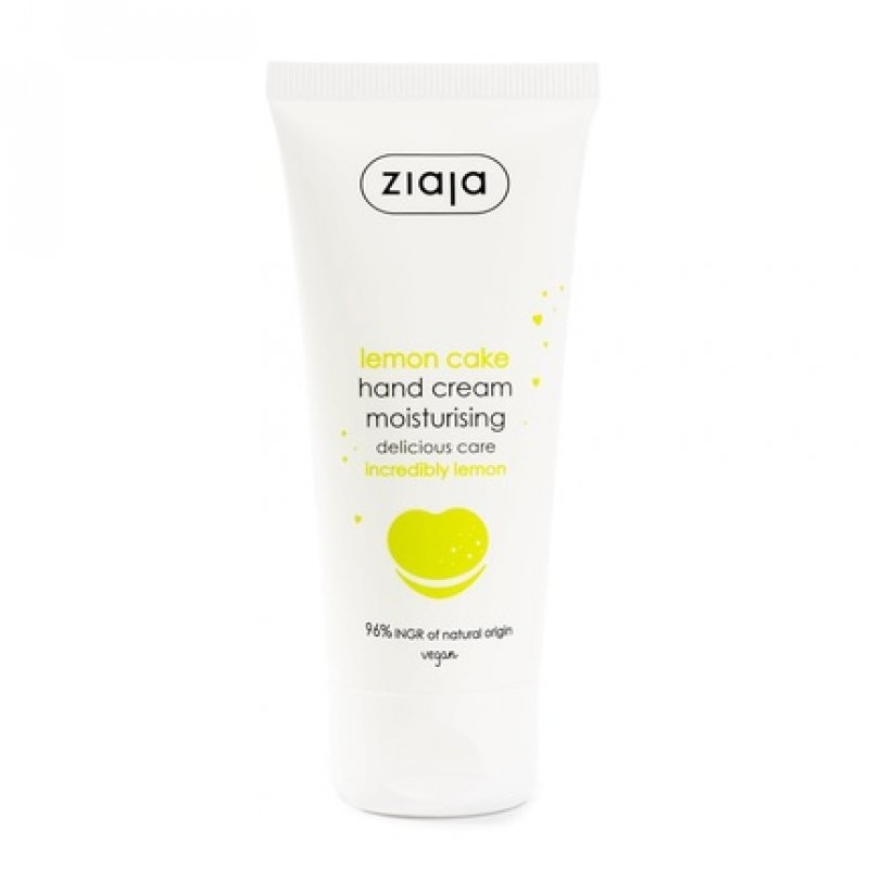 Ziaja Lemon Cake Hand Cream Delicious Skin Care