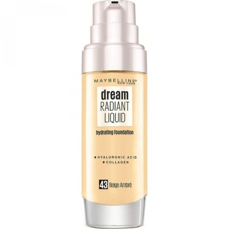 Gemey Maybelline Dream Satin Foundation 43 Amber Beige