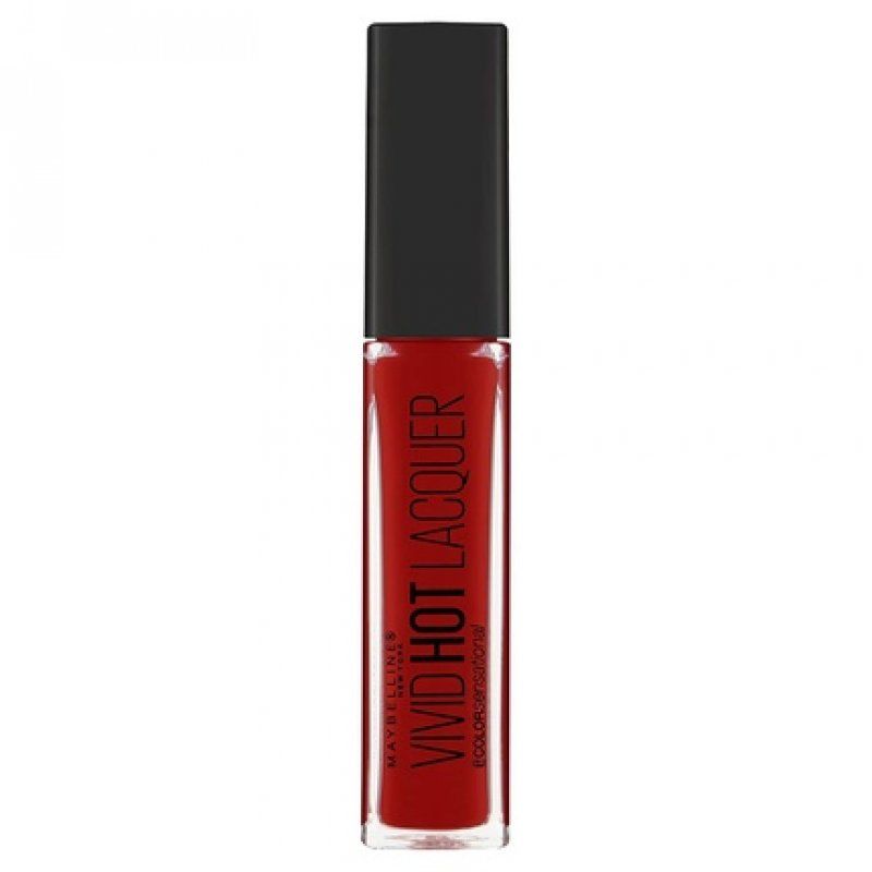 Maybelline New York Color Sensational Vivid Hot Lacquer Lipstick Number 72 Classic 7.7ml