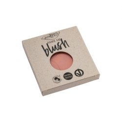 PUROBIO Compact Cheeky Coral Marbled Blusher for the Perfect Glow Multitonal Powder Color Apricot Cheek Heat Gel