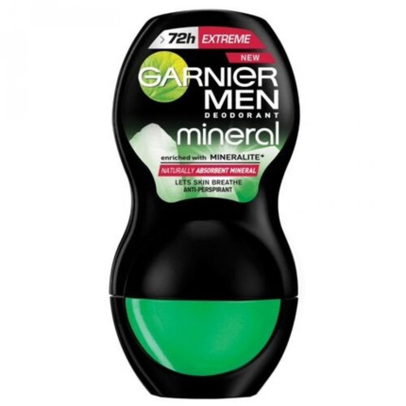 Garnier Men Mineral Extreme 72h Antiperspirant Deodorant Roll On for Men 50ml