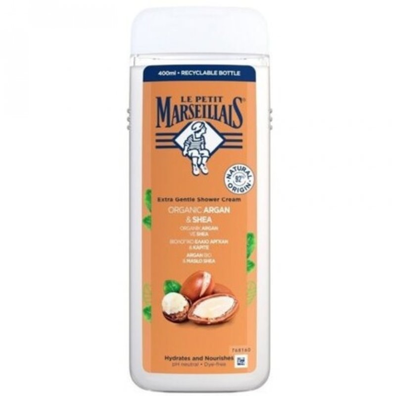 Le Petit Marseillais Creamy Shower Gel Argan & Shea 400ml