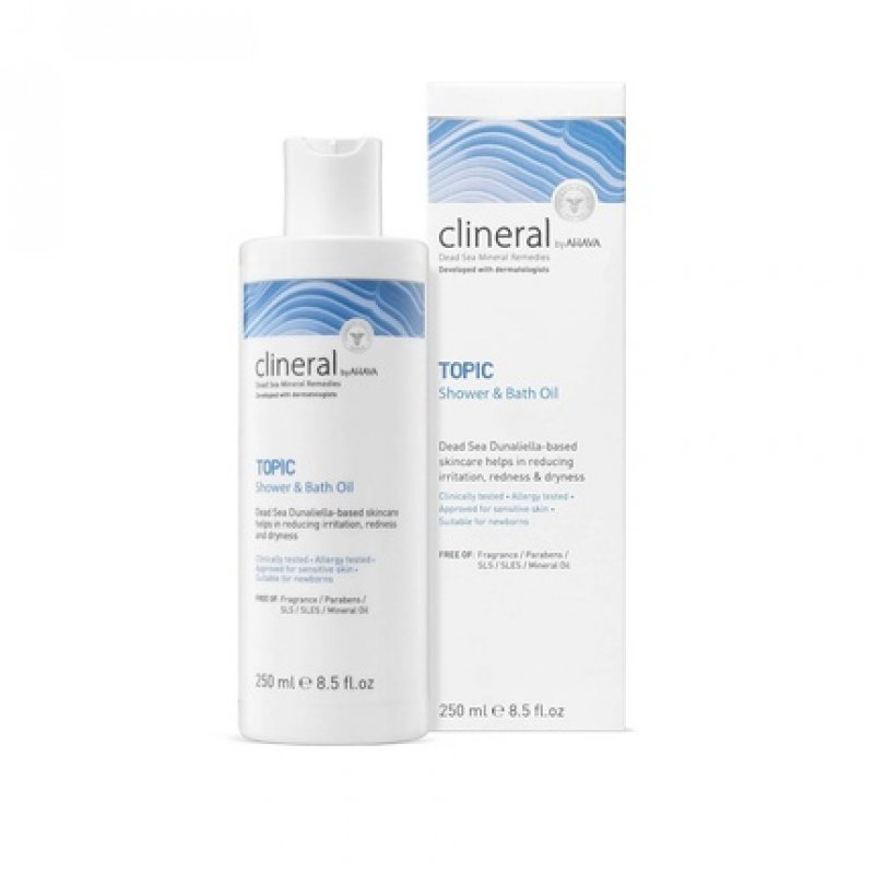 AHAVA Clineral TOPIC Shower & Bath Oil 250ml