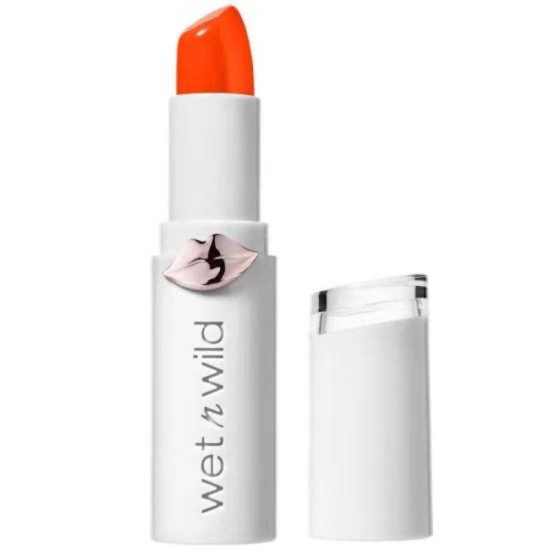 wet n wild Mega Last High-Shine Lip Color, 434 Tanger-ring the Alarm