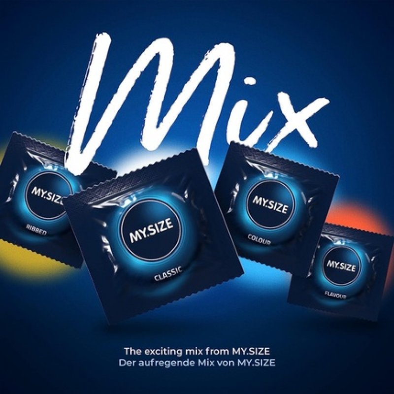 My.Size Mix Condoms Size 3 53mm - Pack of 10