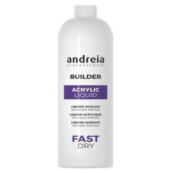 Andreia Profi Nail Builder Acrylic Monomer Liquid Fast Dry 1000ml - Salon Quality Quick Dry Liquid for Strong Nail