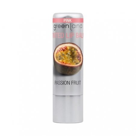 Greenland Lip Care with Color Passion Fruit - Nourishing Colored Lip Care with Shea Butter - Beautiful Naturally Pink