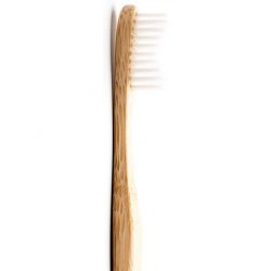 Humble Brush Bamboo Toothbrush for Adults Soft White