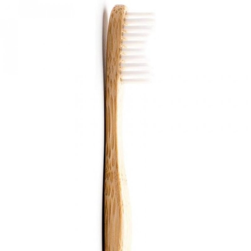Humble Brush Bamboo Toothbrush for Adults Soft White