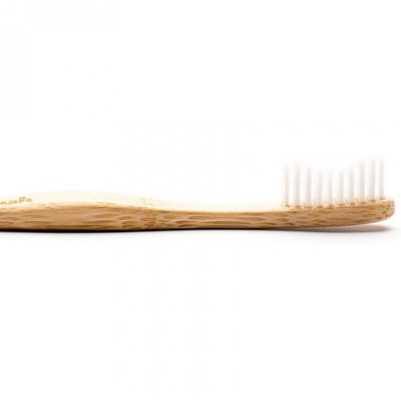 Humble Brush Bamboo Toothbrush for Adults Soft White