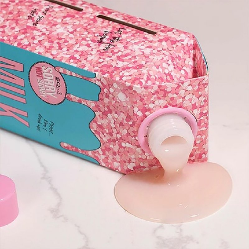 So...? Sorry Not Sorry Milk Vibes Bath Milk Nourishing and Restoring Bath Soak Infused with Golden Chamomile Vegan and