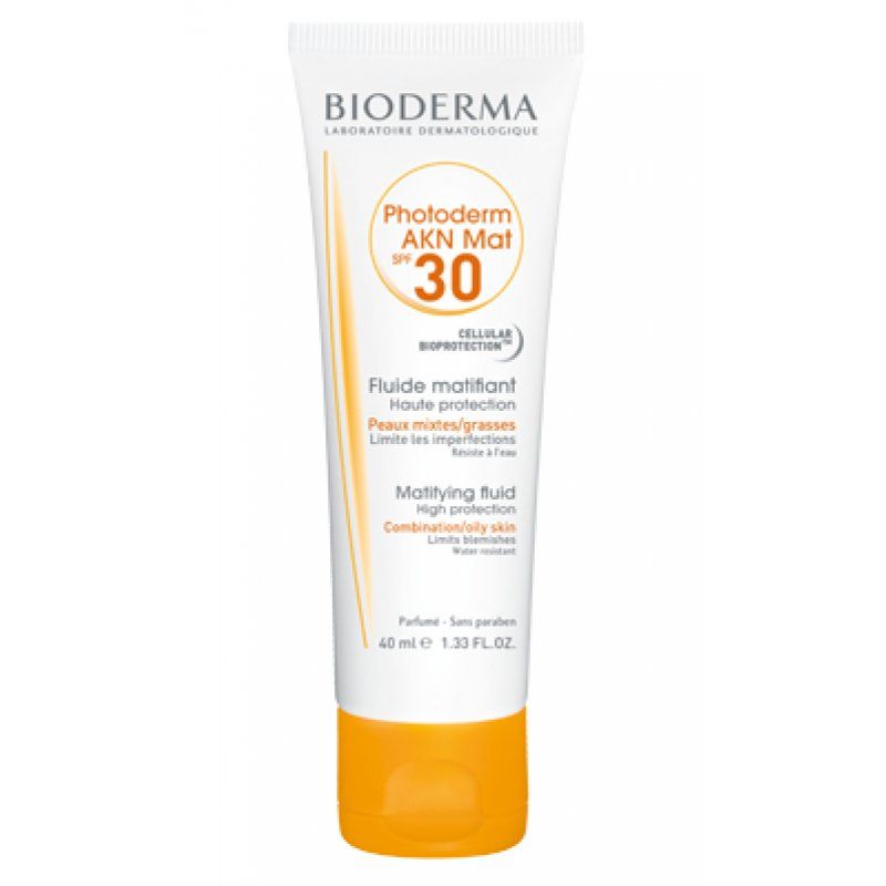 Bioderma Photoderm Akn Mat Sunscreen Fluid SPF 30 40ml
