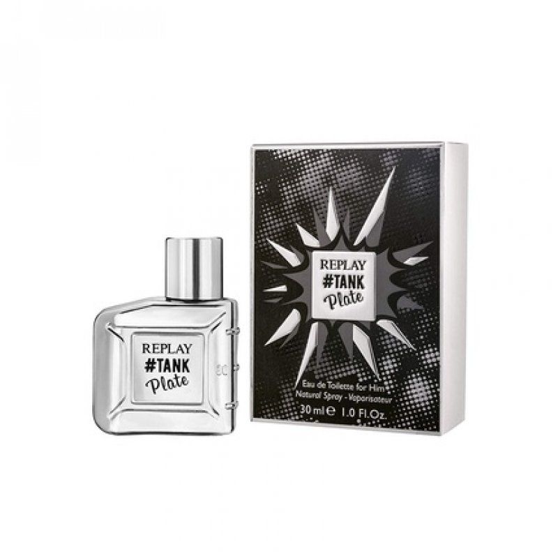 Replay TANK Plate Eau de Toilette For Him 30ml