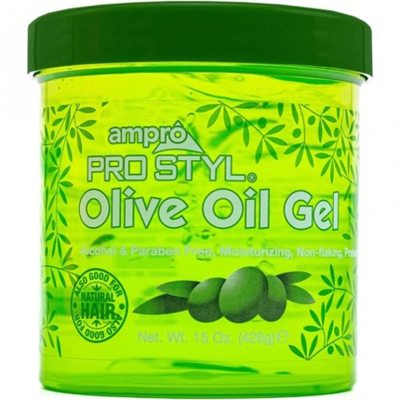 Ampro Pro Styl Protein Styling Gel Moisturizes and Defines Strands Helps Protect and Hydrate Tames and Adds Shine