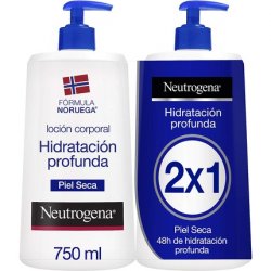 Neutrogena Moisturizing Body Cream 750ml - Pack of 2