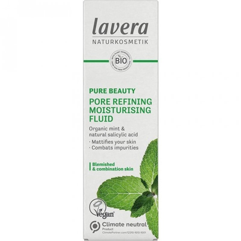 Lavera Pure Beauty Pore Refining Moisturizing Fluid 50ml