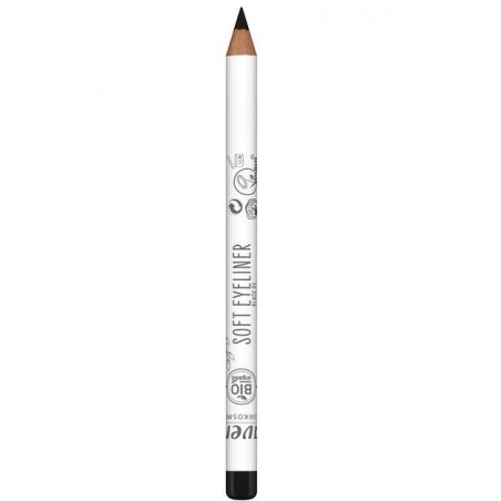 lavera Soft Eyeliner Black 01 Natural Cosmetics Comfortable Application 1.14g