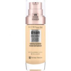 Maybelline Dream Radiant Liquid Hydrating Foundation with Hyaluronic Acid and Collagen 23 True Beige