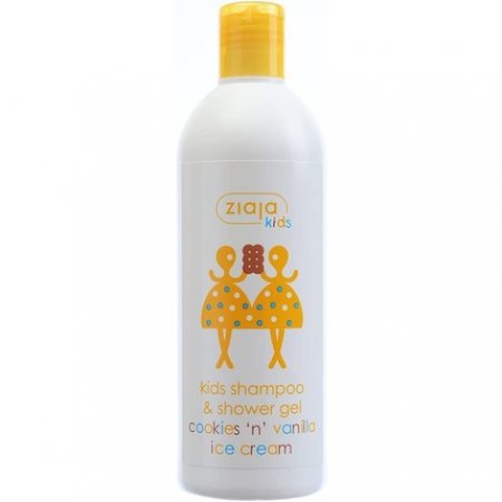 Ziaja Kids Cookies 'N' Vanilla Ice Cream Shampoo and Shower Gel 400ml