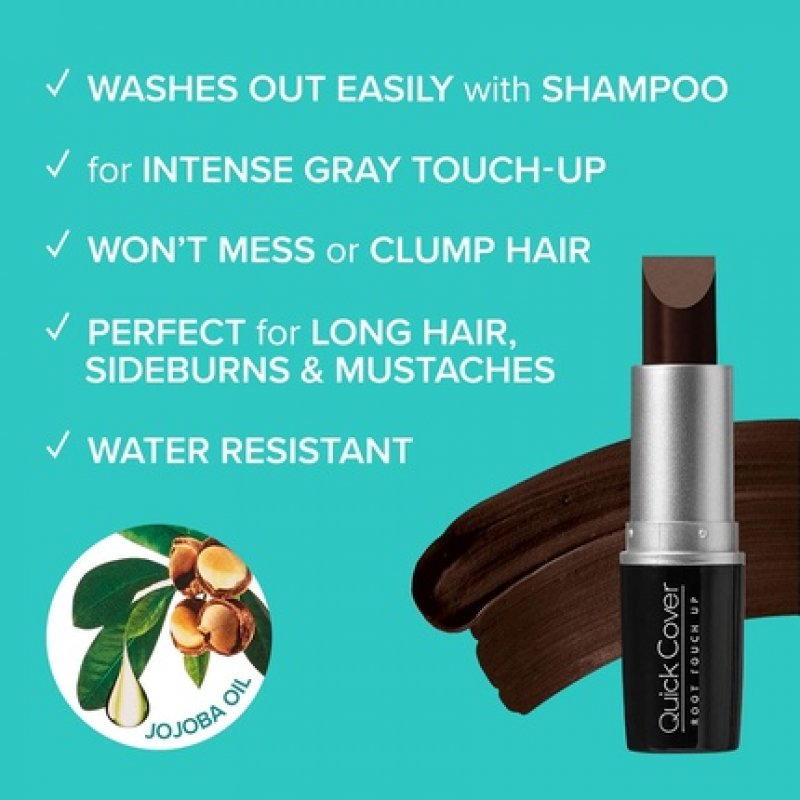 Kiss Colors Quick Cover Grey Hair Touch Up Medium Brown