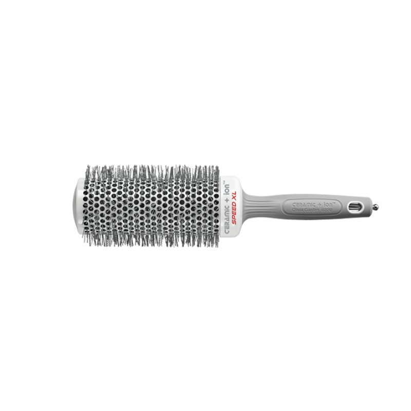 Olivia Garden Ceramic Ion Speed XL Adult Round hairbrush Grey 1 pc(s)