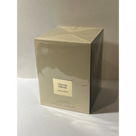 Armani Prive Vétiver d'Hiver Eau De Toilette 3.4 oz 100 ml - New in Box Sealed