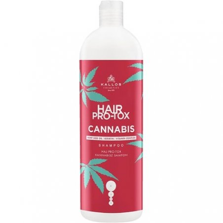 Kallos Kjmn Hair Pro-Tox Cannabis Shampoo with Hemp Seed Oil 1000ml