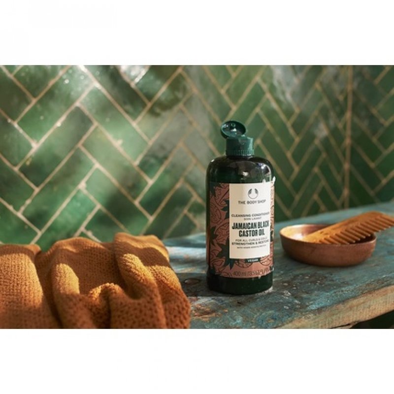 The Body Shop Jamaican Black Castor Oil Shampoo for Curly Hair 13.5 fl oz 400ml