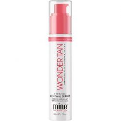 MineTan Wonder Tan Bronzing Renewal Facial Serum Tinted Moisturizer for Face 2 Fl Oz