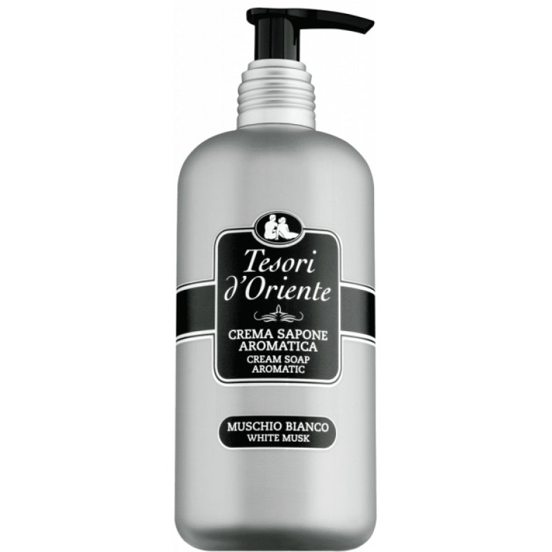 Tesori d'Oriente White Musk Aromatic Soap Cream Dispenser 300ml