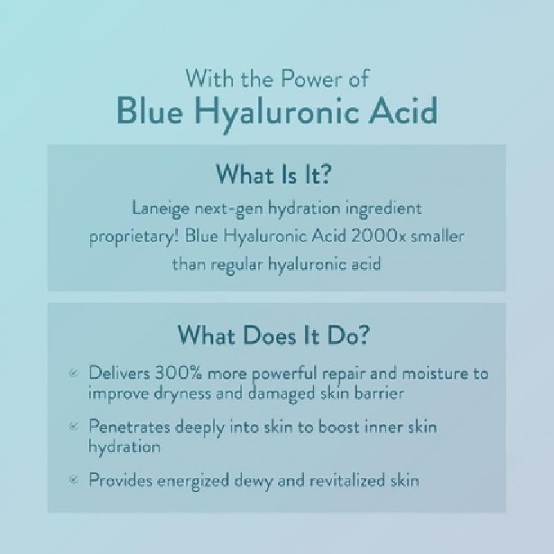 Laneige Water Bank Blue Hyaluronic Serum 1.6oz Serum