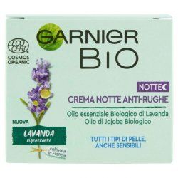 Garnier Bio Night Cream Regenerating with Lavender Enriched Formula with Argan and Jojoba Oils 50ml