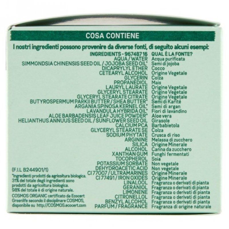 Garnier Bio Night Cream Regenerating with Lavender Enriched Formula with Argan and Jojoba Oils 50ml