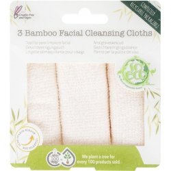 So Eco Facial Cleansing Cloths White One Size - Pack of 3