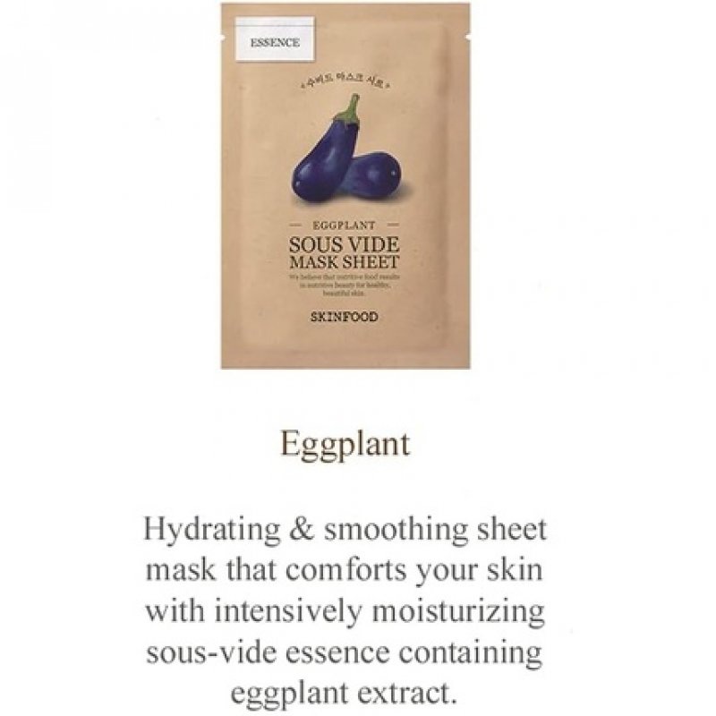 Eggplant Mask Sheet 22g