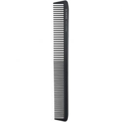 T4B Lussoni Cutting Comb Carbon Haircutting Comb for All Hair Types with Antistatic and Negative Ions, Coarse and Fine