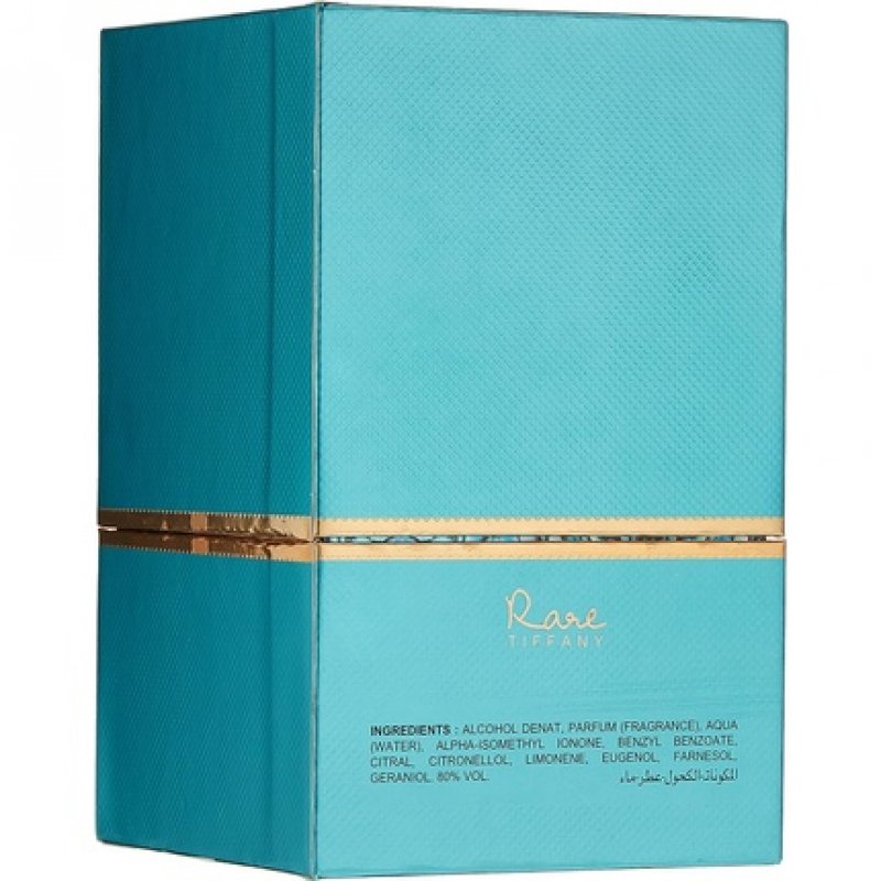 Afnan Rare Carbon Eau De Parfum Spray 100ml Luxurious and Mesmerizing Scent for Women - Great as Gift