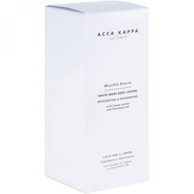 Acca Kappa White Moss Moisturizing and Toning Body Lotion 300ml