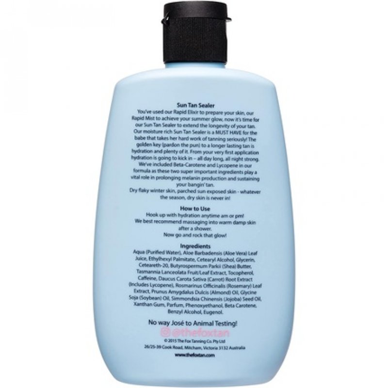 The Fox Tan Sun Tan Sealer 220ml