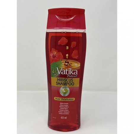 Vatika Naturals Hibiscus Shampoo with Bio-Actives 425ml - Hair Revitalize Shampoo